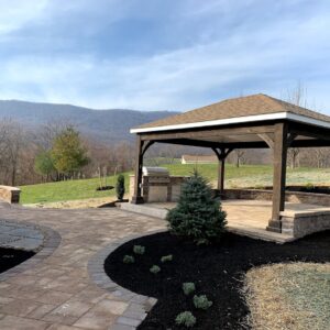 Traditional Wood Hip Pavilion Elite