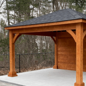 Traditional Wood Hip Pavilion