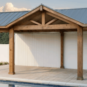 Wood Gable Pavilion