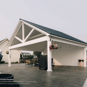 Modern Vinyl Gable Pavilion Elite
